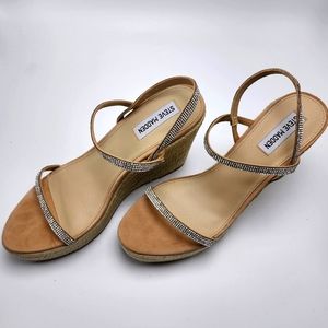 Jeweled Strapped Steve Madden Platform